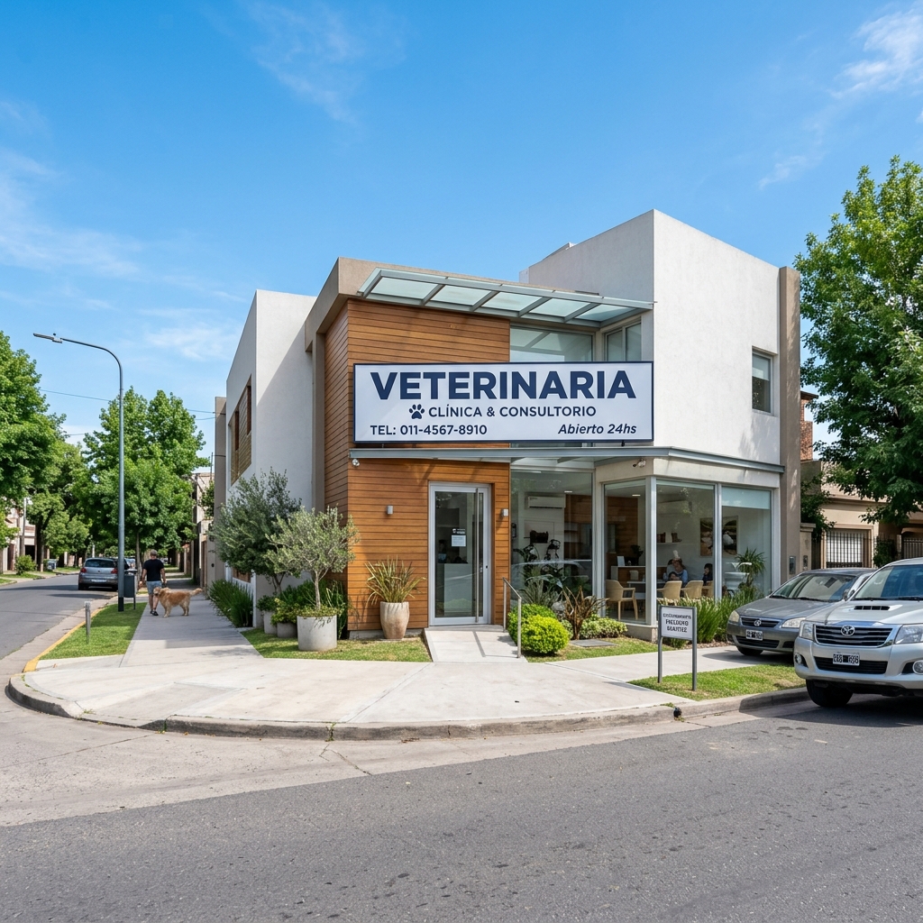 Banner de la veterinaria